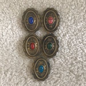 Vintage Southwest Button Covers